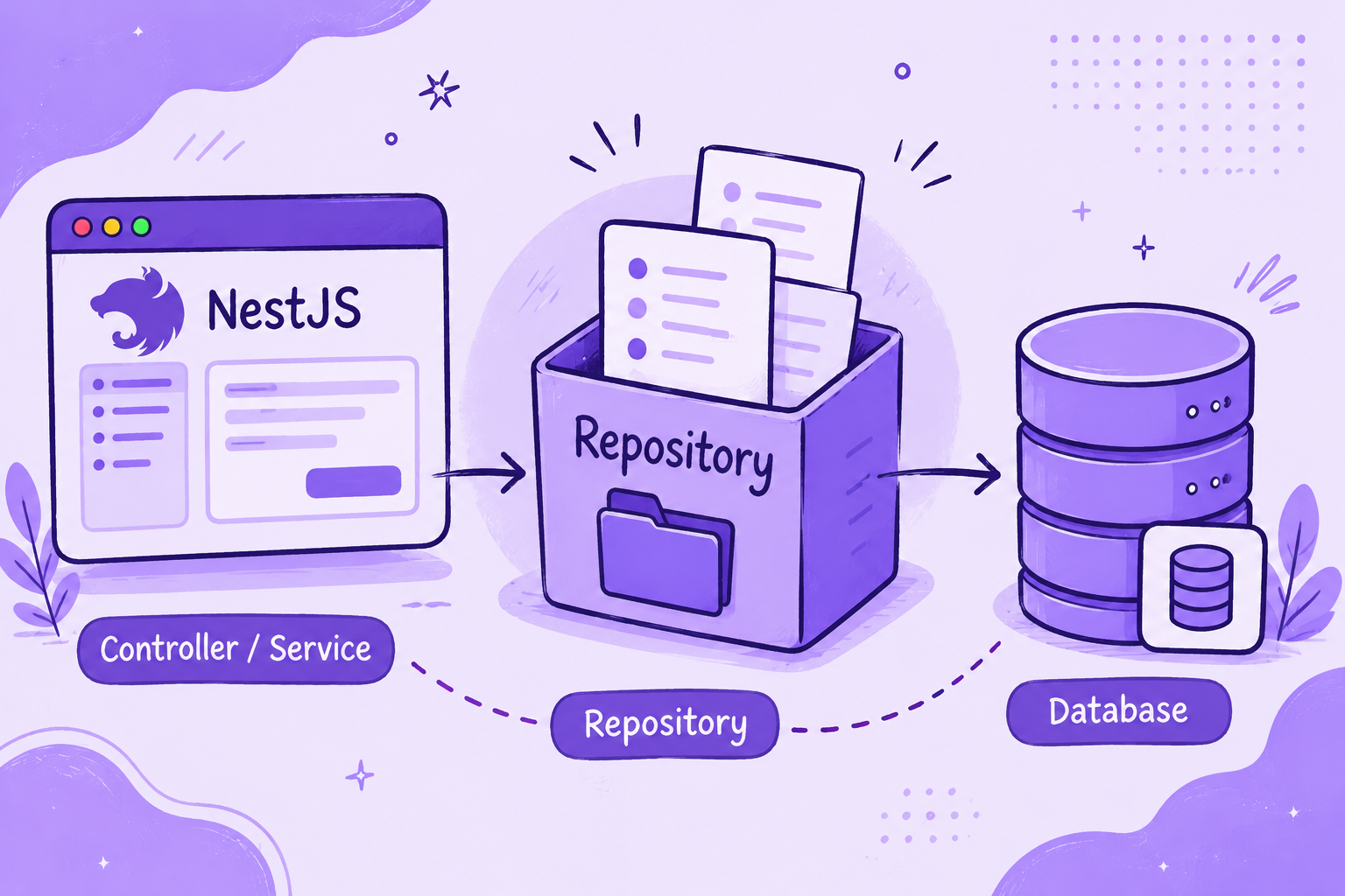 The Repository Pattern in NestJS: a collection that happens to live in a database